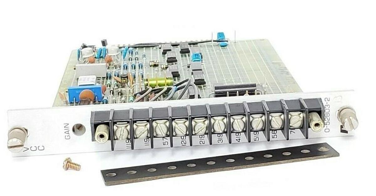Used RELIANCE ELECTRIC 0-52803-2 PC BOARD FREQUENCY TO VOLTAGE FVCC 0528032
