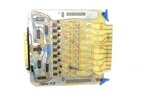 Used ISSC D-16-09-027 CIRCUIT BOARD REV. G, D1609027