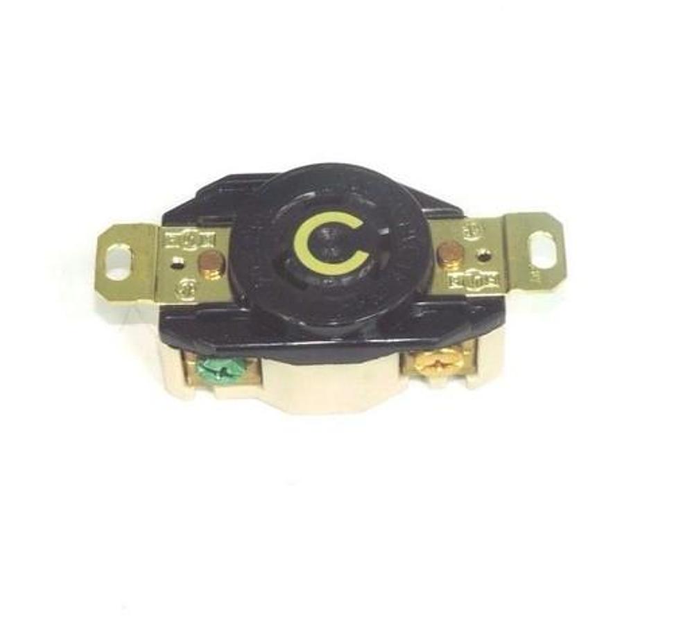 NIB HUBBELL HBL2310 TWIST-LOCK RECEPTACLE 20A 125V 2POLE 3WIRE GROUNDING