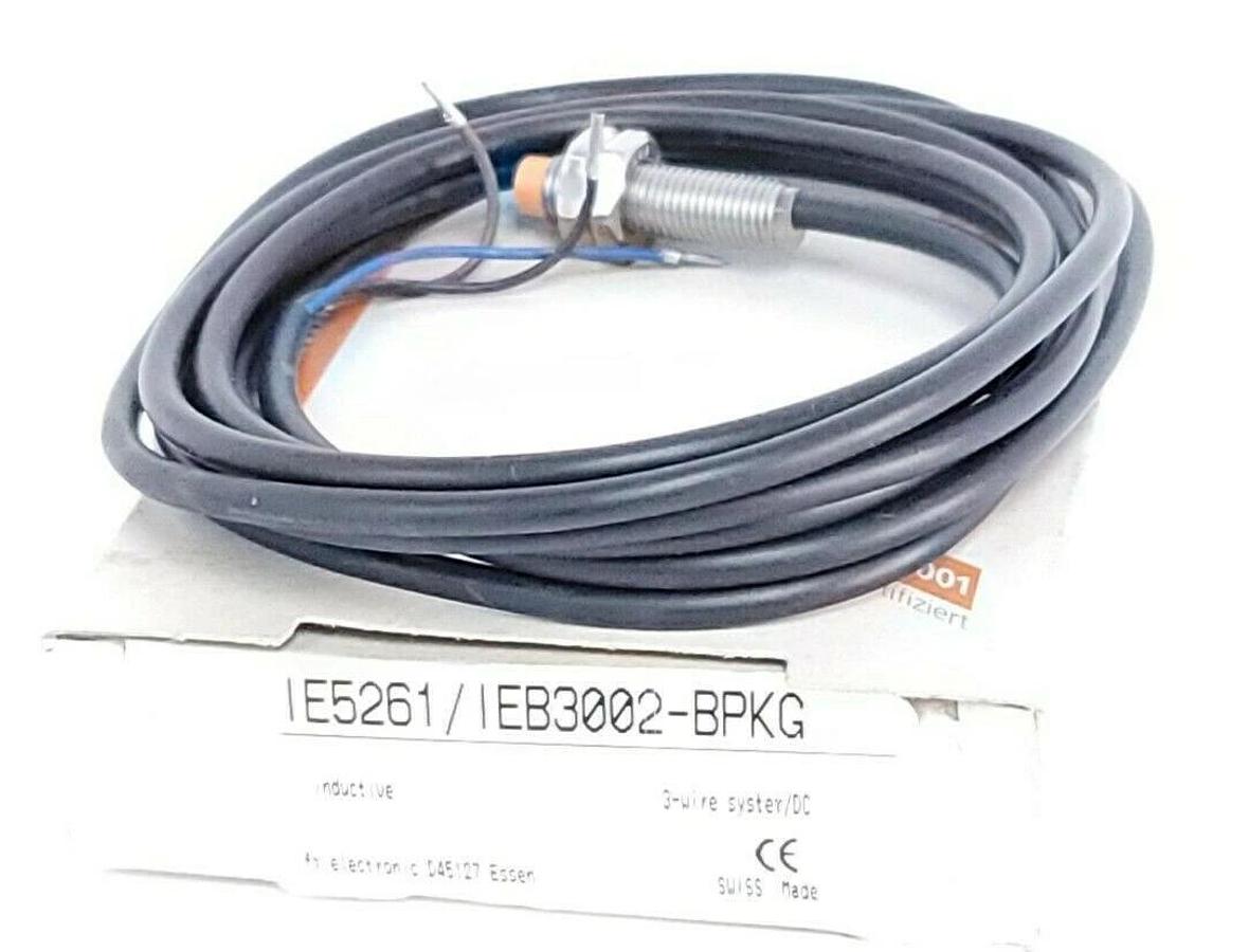 Used NIB IFM EFECTOR IEB3002-BPKG INDUCTIVE PROXIMITY SWITCH IE5261 10...30V DC