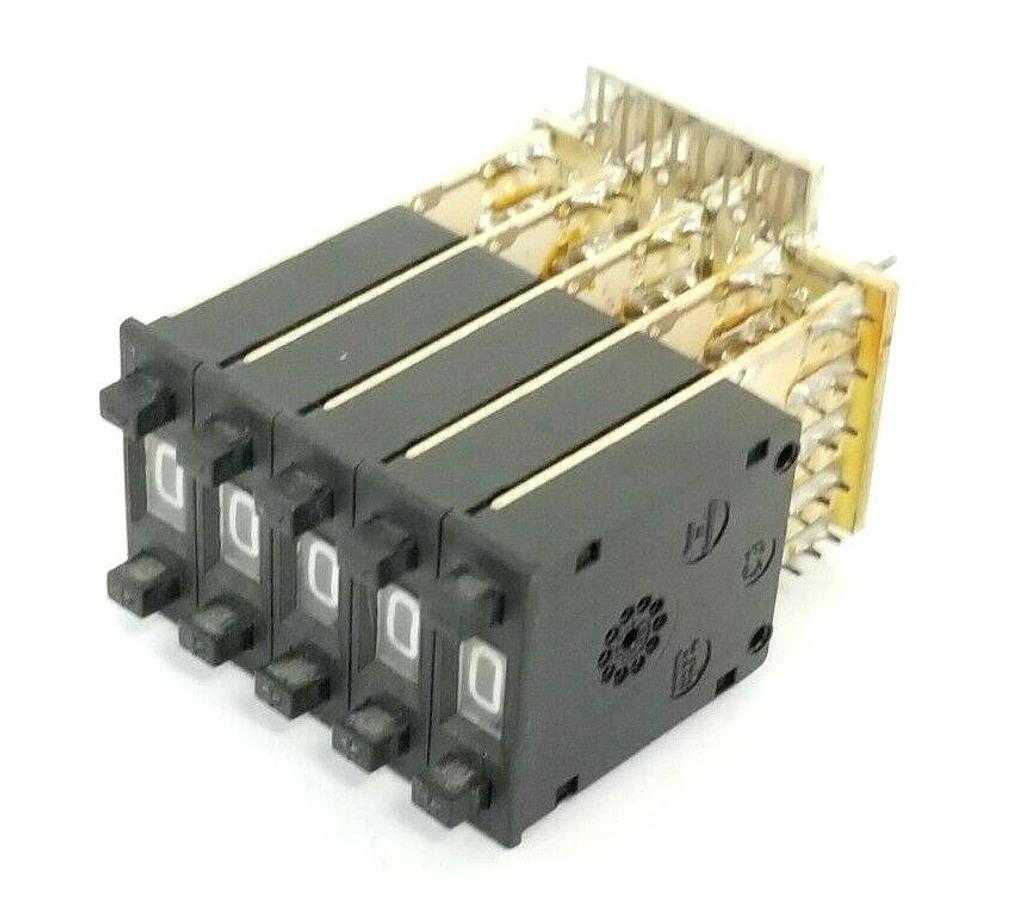 Used IVO INDUSTRIES 372.00.178/5 COUNTER ASSEMBLY 5-DIGIT 372.00.178