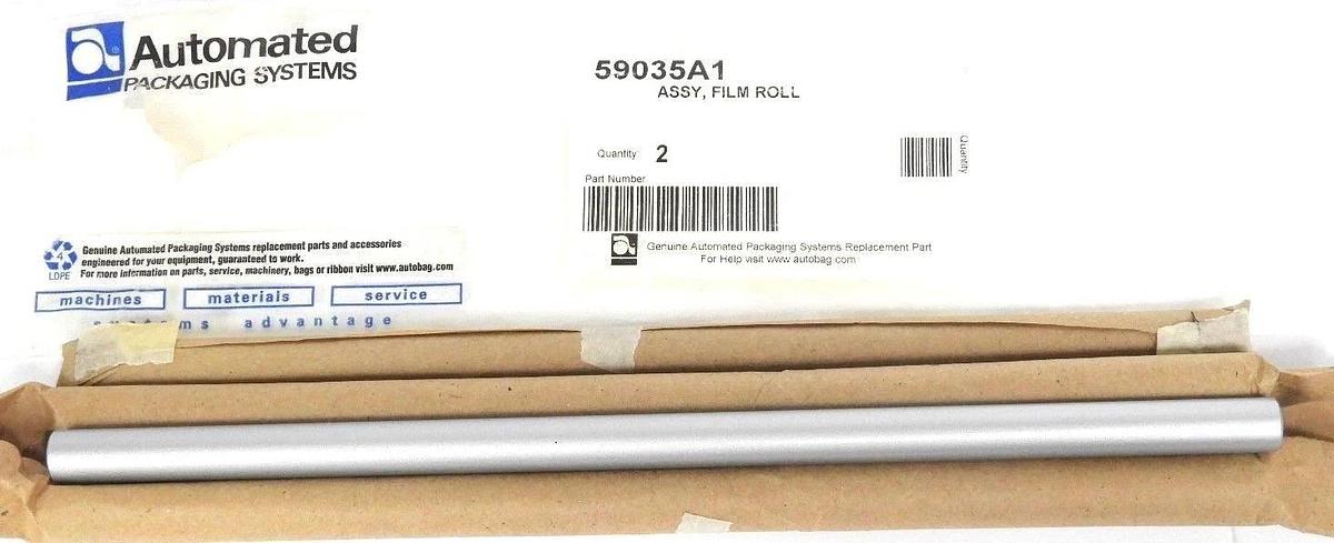 NEW AUTOMATED PACKAGING SYSTEMS 59035A1 ASSY, FILM ROLL (QTY: 2)