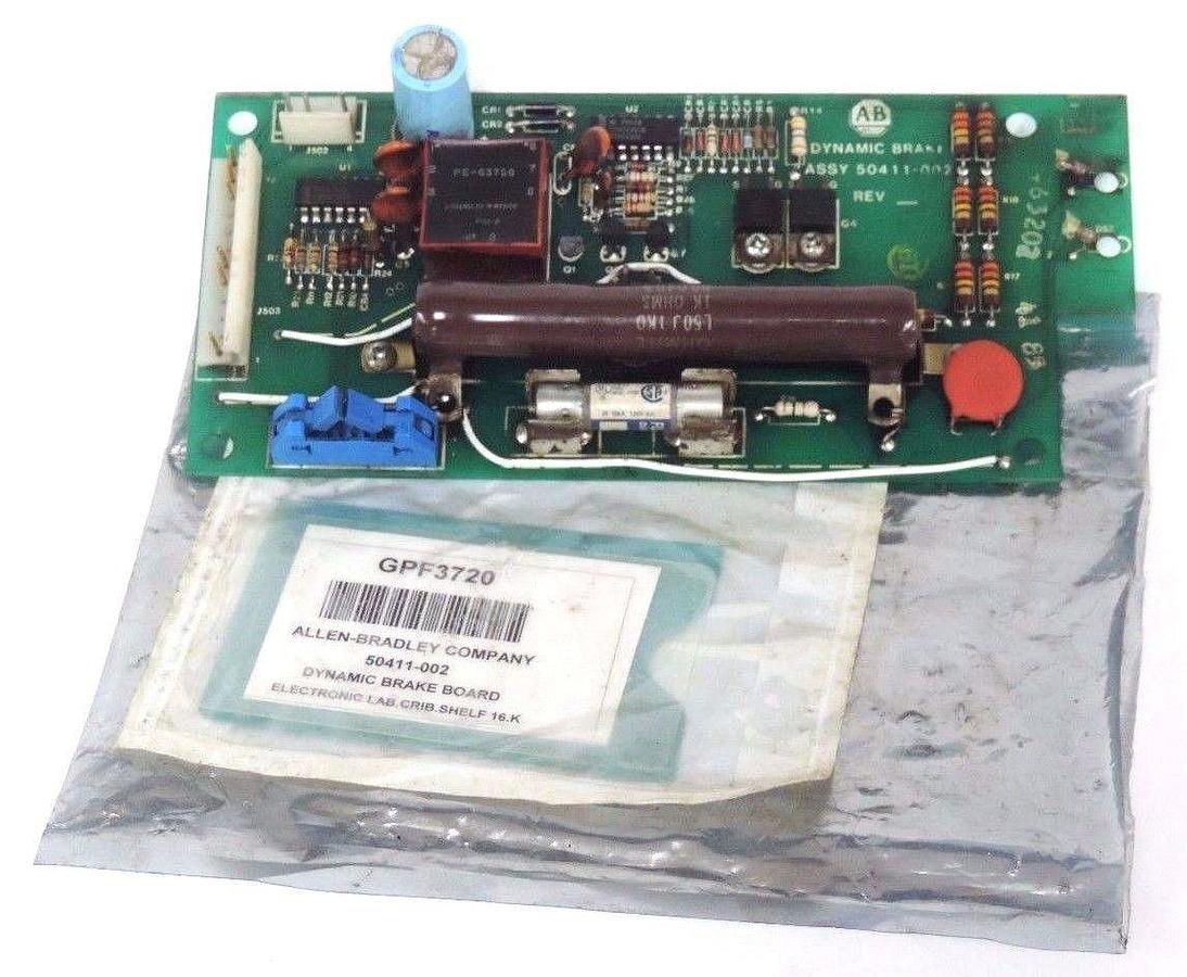 Used ALLEN BRADLEY 50411-002 DYNAMIC BRAKE BOARD 50411002