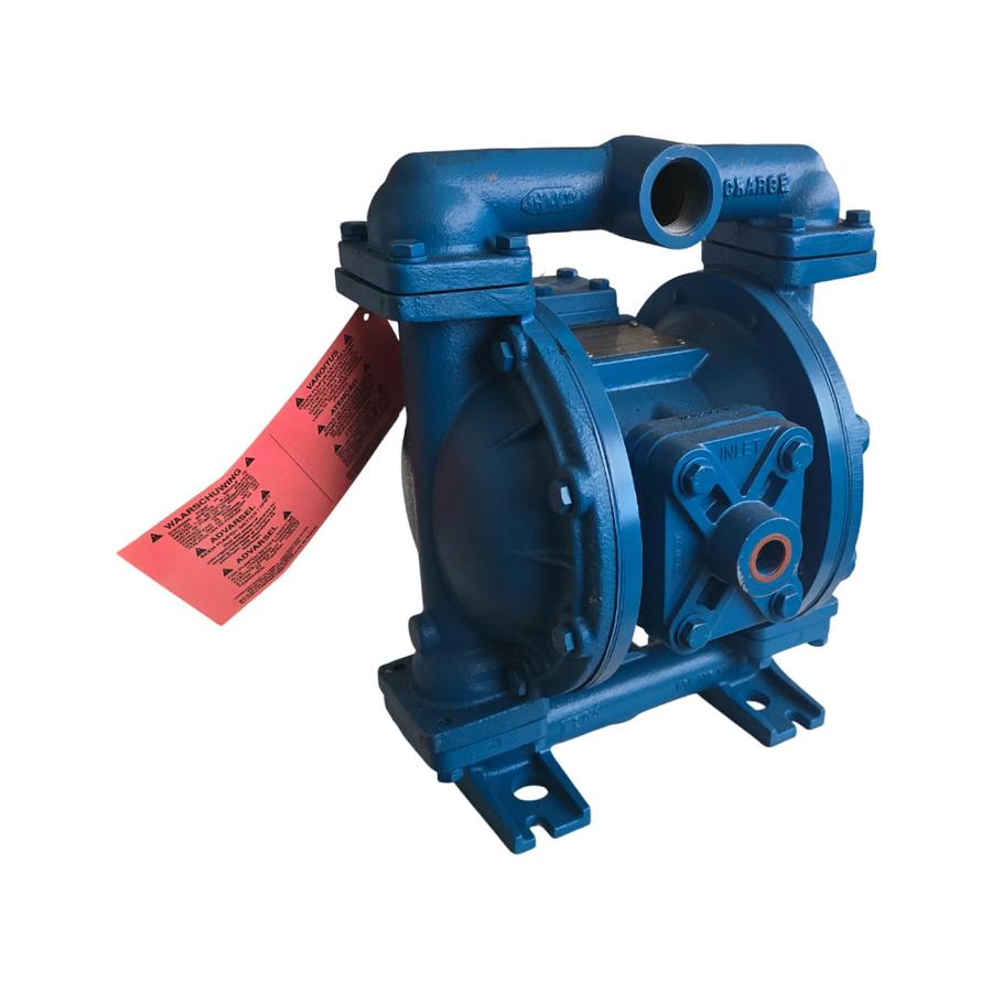 Used WARREN RUPP SANDPIPER S1FB1INWANS000 DOUBLE-DIAPHRAGM (AODD) PUMP 42GPM 1" NSMP
