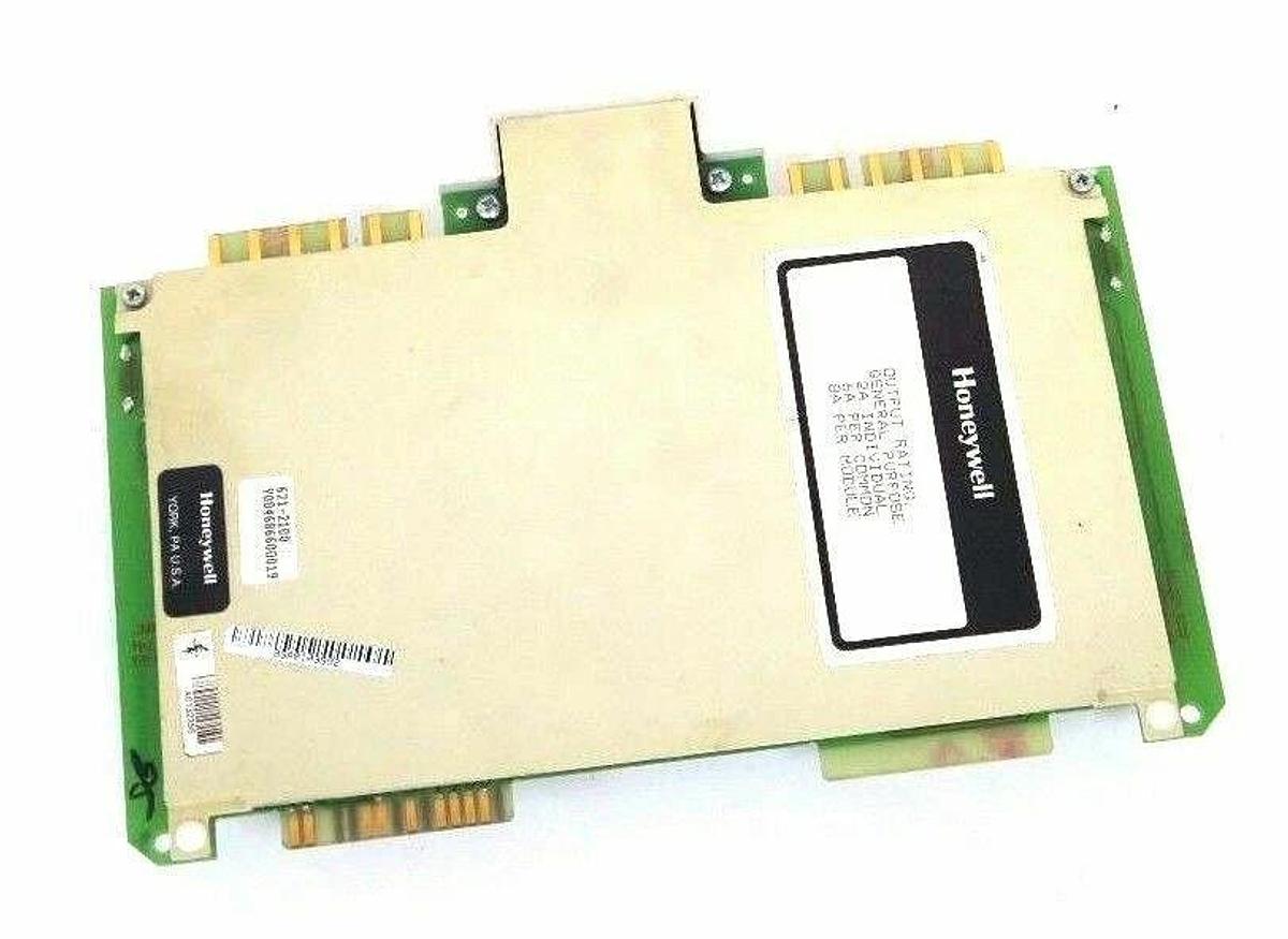 Refurbished REPAIRED HONEYWELL 621-2100 OUTPUT MODULE 115VAC OUTPUT 6212100 (MISSING COVER)