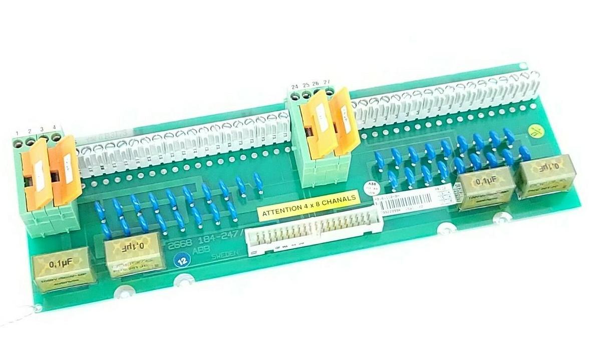 Used NEW ABB YB161102-BH I/O TERMINAL UNIT 2668 184-247/3
