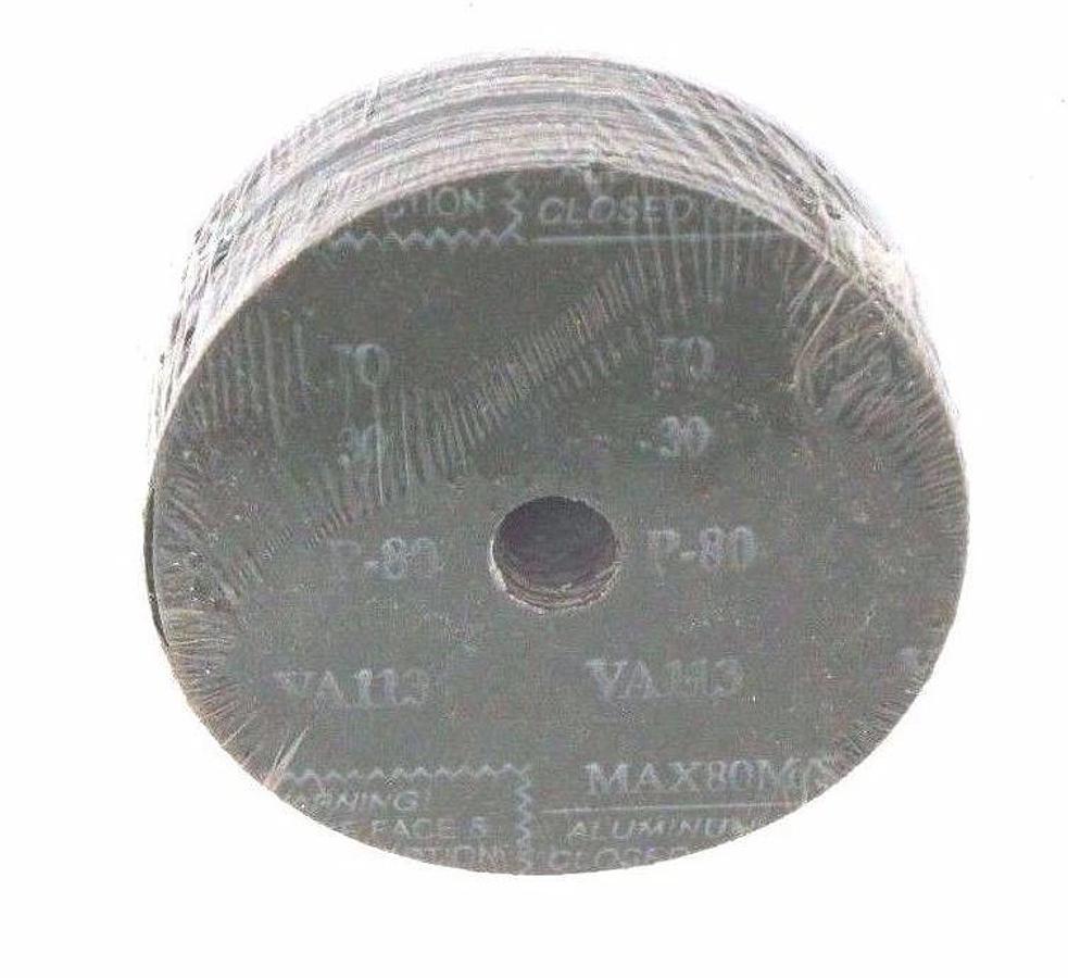 Used NIB ARC TYPE VA113 RESIN FIBER DISCS 4" X 5/8" 80 GRIT QTY: 25