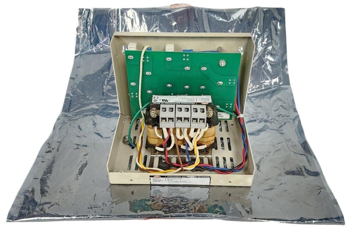 Used TRANS-COIL INC. KLR SERIES LINE REACTOR KLR8BTB KLC OUTPUT FILTER KLC8B