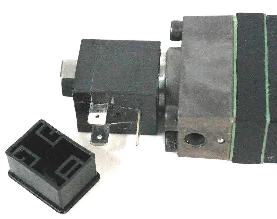Used NIB OMNI ALKON 375-67T-E81-67T-1 AIR VALVE W/ (2) 26A01039 & (2) 39A01066 COILS