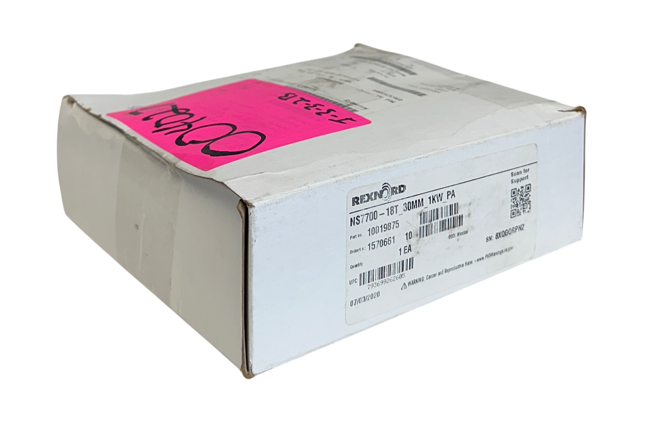 Used REXNORD NS7700-18T_30MM_1KW_PA / 10019875 TableTop & MatTop SPROCKET 30mm NSMP