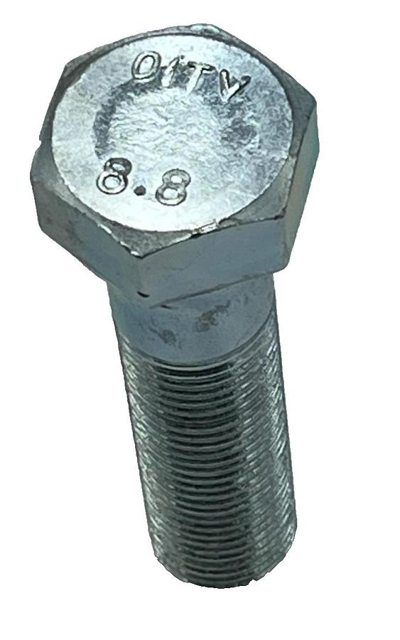 Used 15 Pack) M20-2.0 x 80mm Hex Head Cap Screws Grade 8.8 Zinc Plated - S+S Fastener