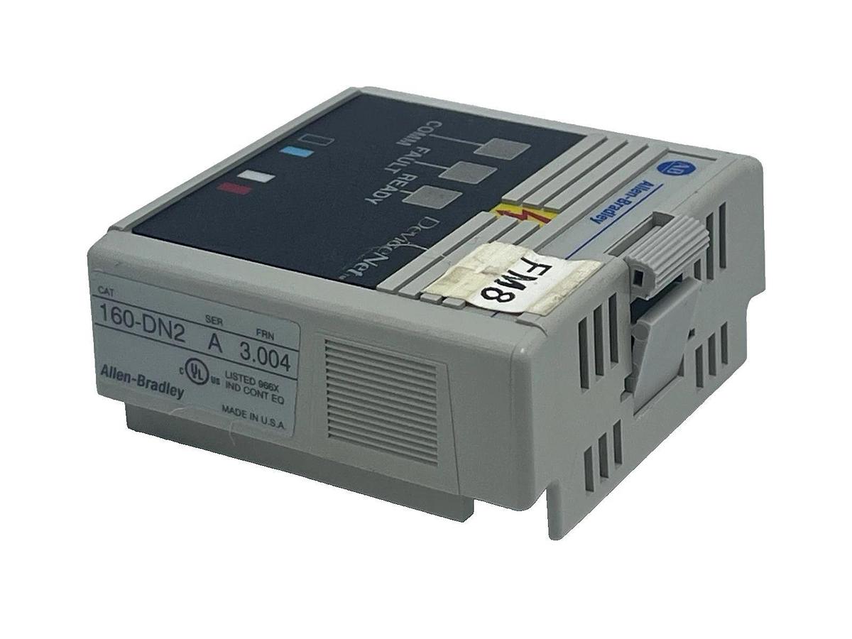 Used Lot of 4 Allen Bradley 160-DN2/A DeviceNet Modules (1) FRN 3.002 & (3) FRN 3.004