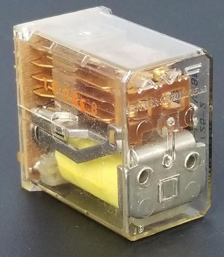 Used AMF POTTER & BRUMFIELD R10-E3725-2 RELAY R10-E4-W4-V185, 12VDC