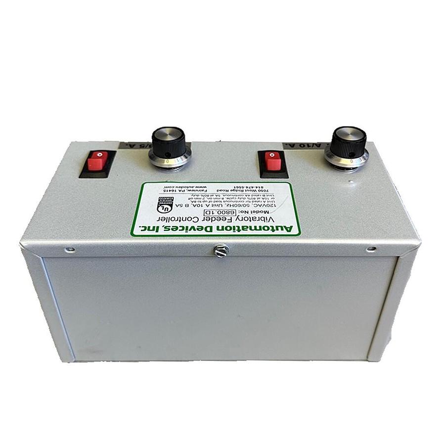 Used NEW AUTOMATION DEVICES INC. 6800.1D / 68001D VIBRATORY FEEDER CONTROLLER 120VAC