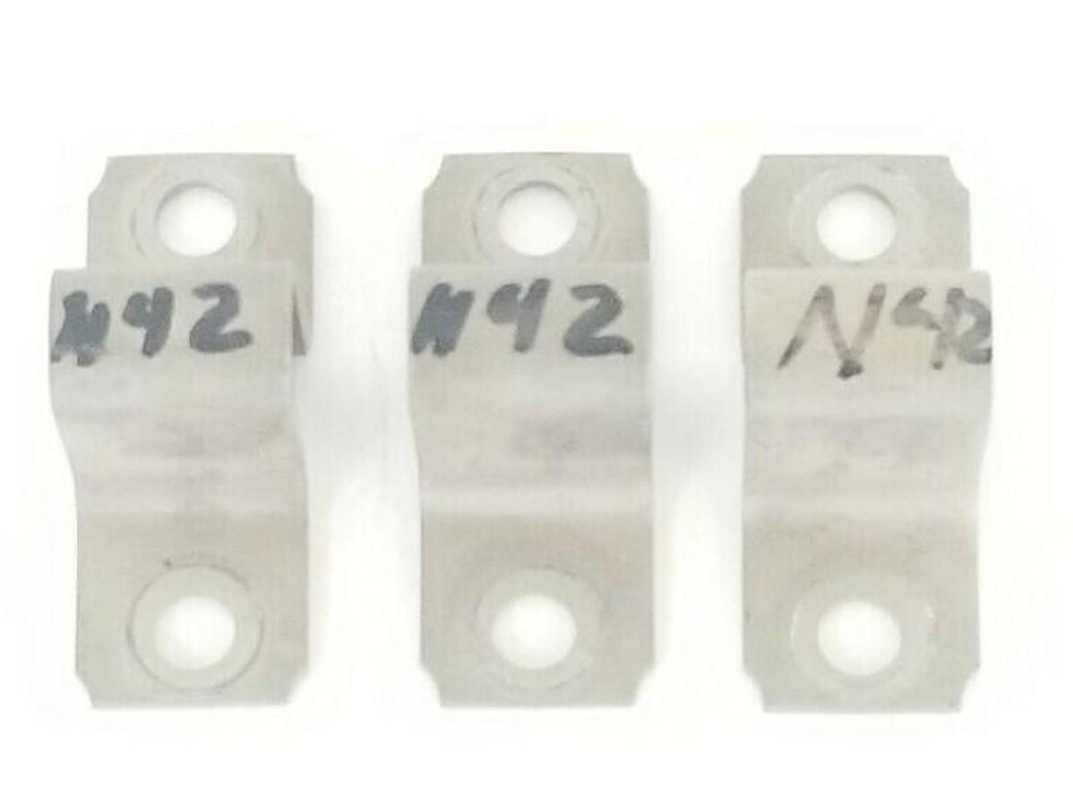Used LOT OF 3 ALLEN BRADLEY N42 HEATER ELEMENTS