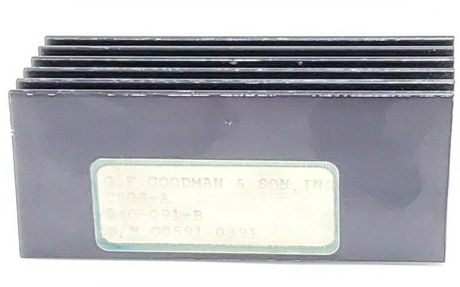 Used G.F. GOODMAN & SON CB03-A MODULE 040-091-B