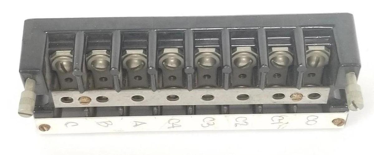 Used MARATHON SPECIAL PRODUCTS 1508SC BARRIER TERMINAL BLOCK, 600V, 75A
