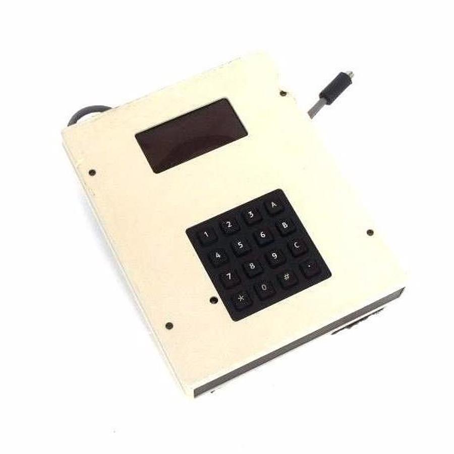 Used DELUXE LABORATORIES BOARD, KEYMAT 3K16T203 KEYPAD, ITRON GU128X64-800, 72909-01