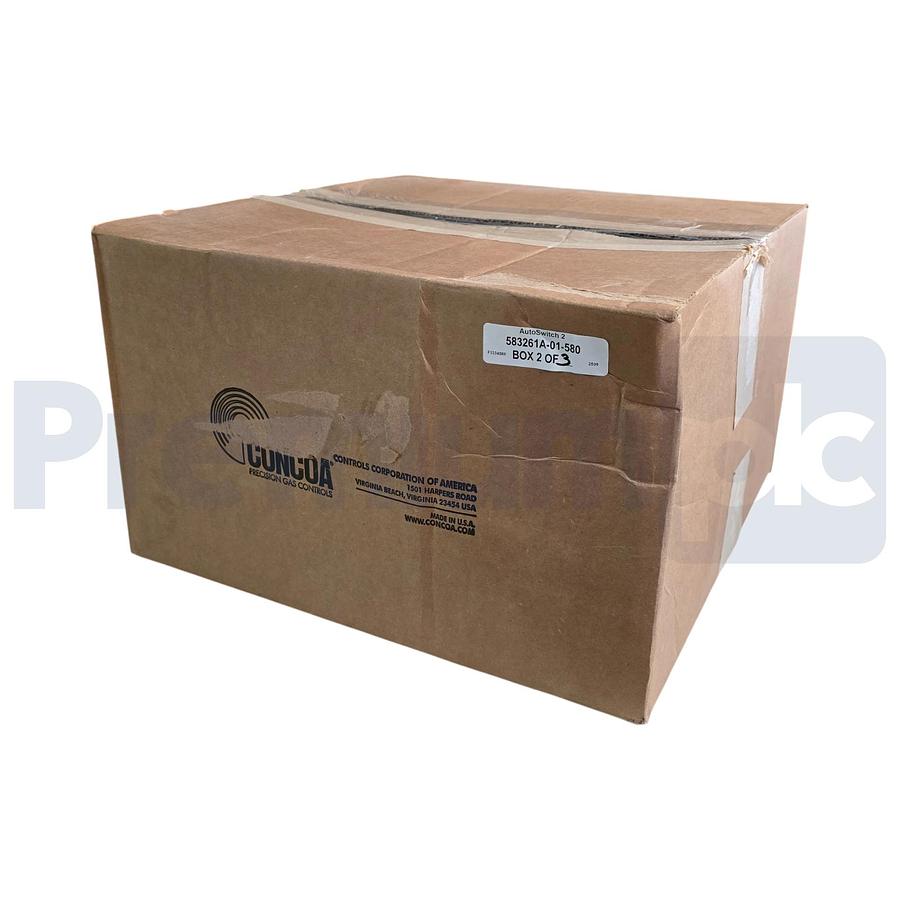 Used CONCOA 583 Series AutoSwitch 2 Gas Delivery System Kit w/ Altos 2 Alarm & Accs.