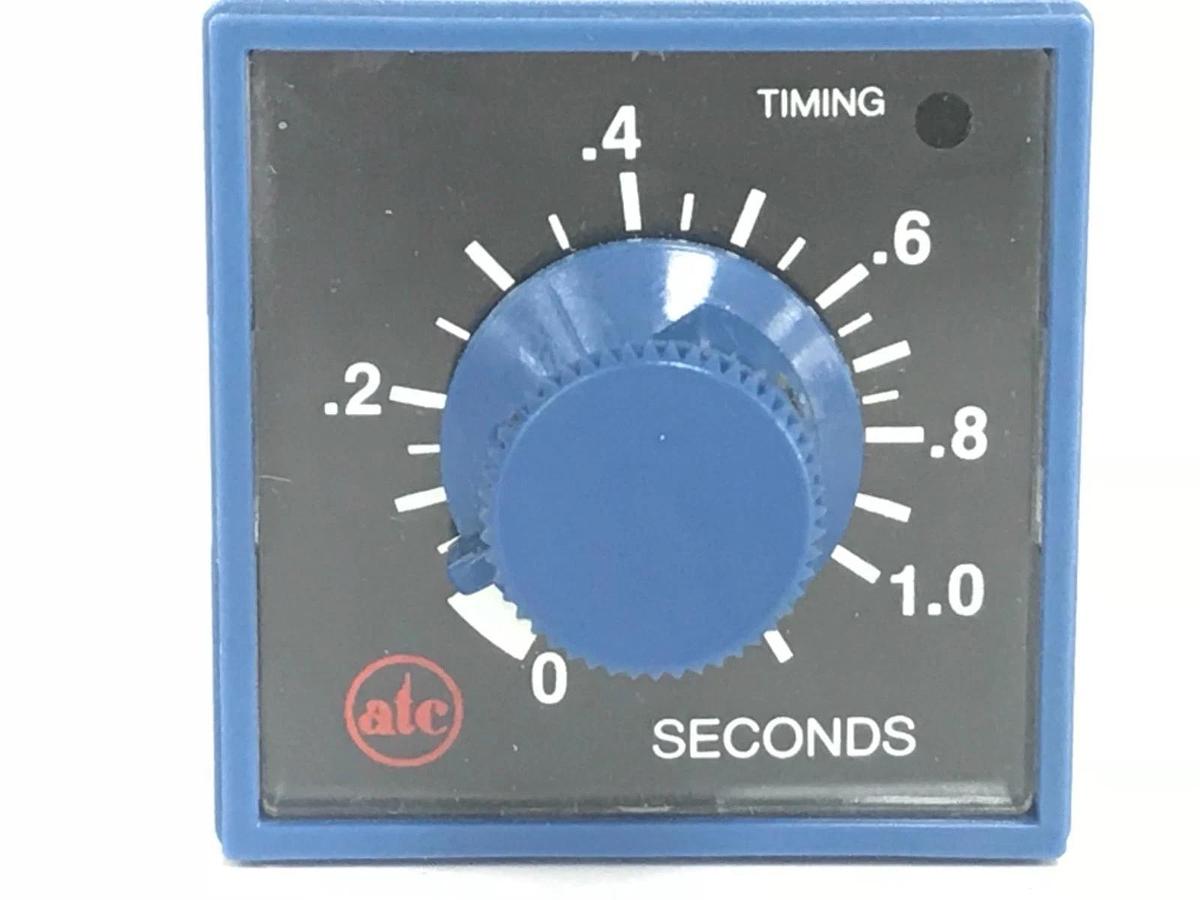Used ATC 319B-001-Q-1-X TIME DELAY RELAY 120V, 50/60HZ, 319 TDR SS, 319B001Q1X