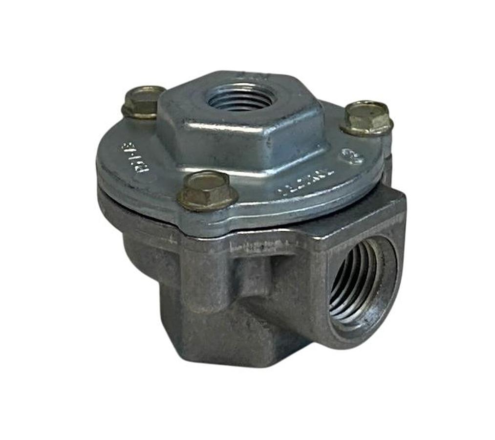 Used DELTROL 10135-67 / EV125A Pneu-Trol QUICK EXHAUST VALVE 1/4'' CYLINDER NSMP