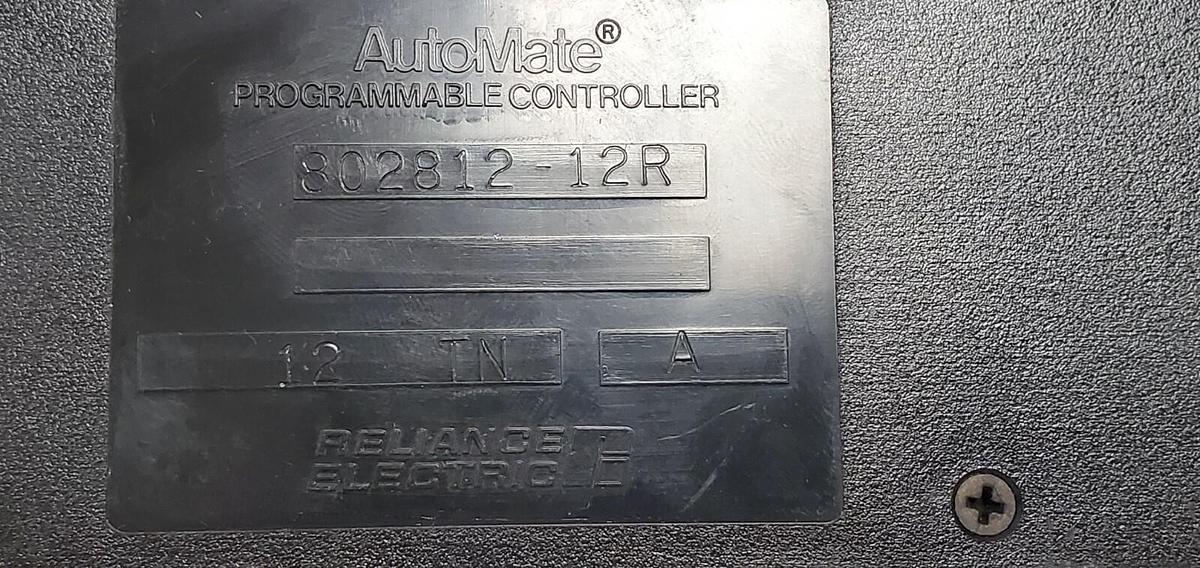 Used RELIANCE 802812-12R AUTOMATE PROGRAMMABLE CONTROLLER OUTPUT MODULE 45C60