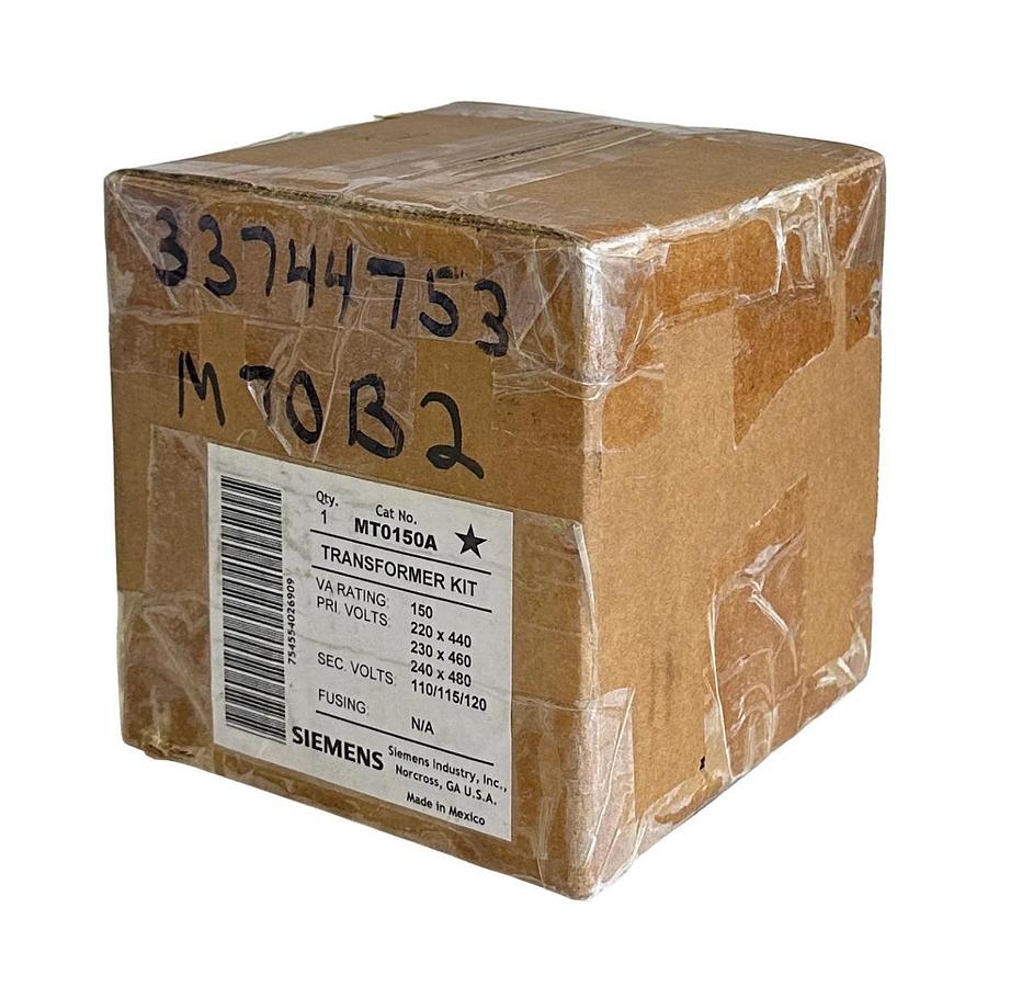 NEW SIEMENS MT0150A INDUSTRIAL TRANSFORMER KIT 150VA 220-480VAC