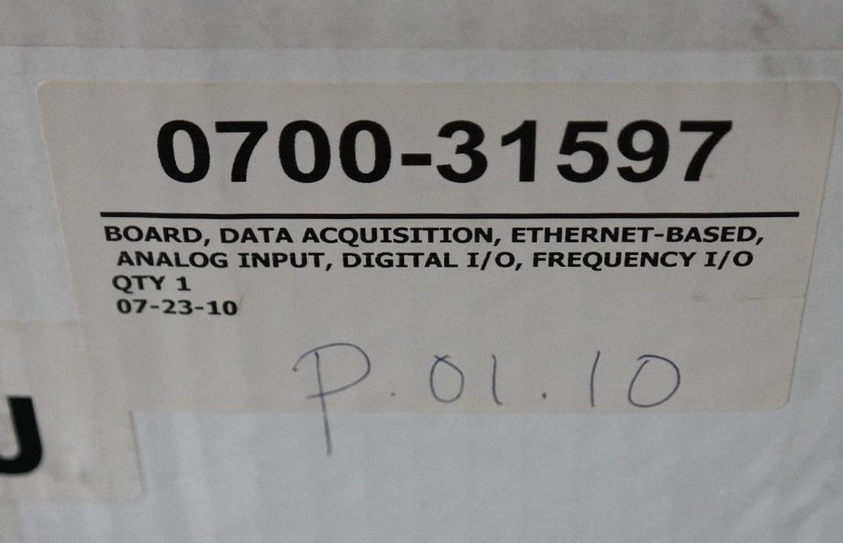 Used NEW CCA DAQOEM/2005 ETHERNET-BASED DATA ACQUISTION BOARD 197063A-01 0700-31597