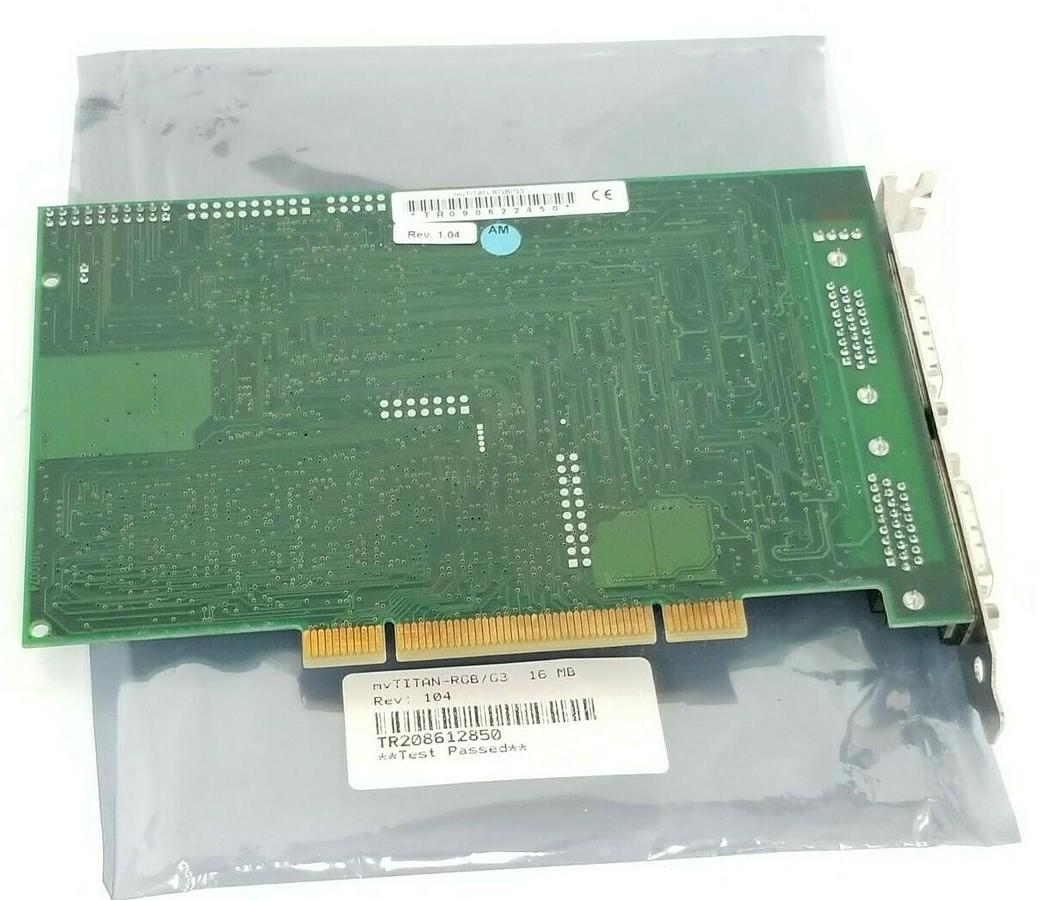 Used MATRIX VISION mvTITAN-RGB/G3 16 MB FRAME GRABBER BOARD REV: 1.04 B1527321