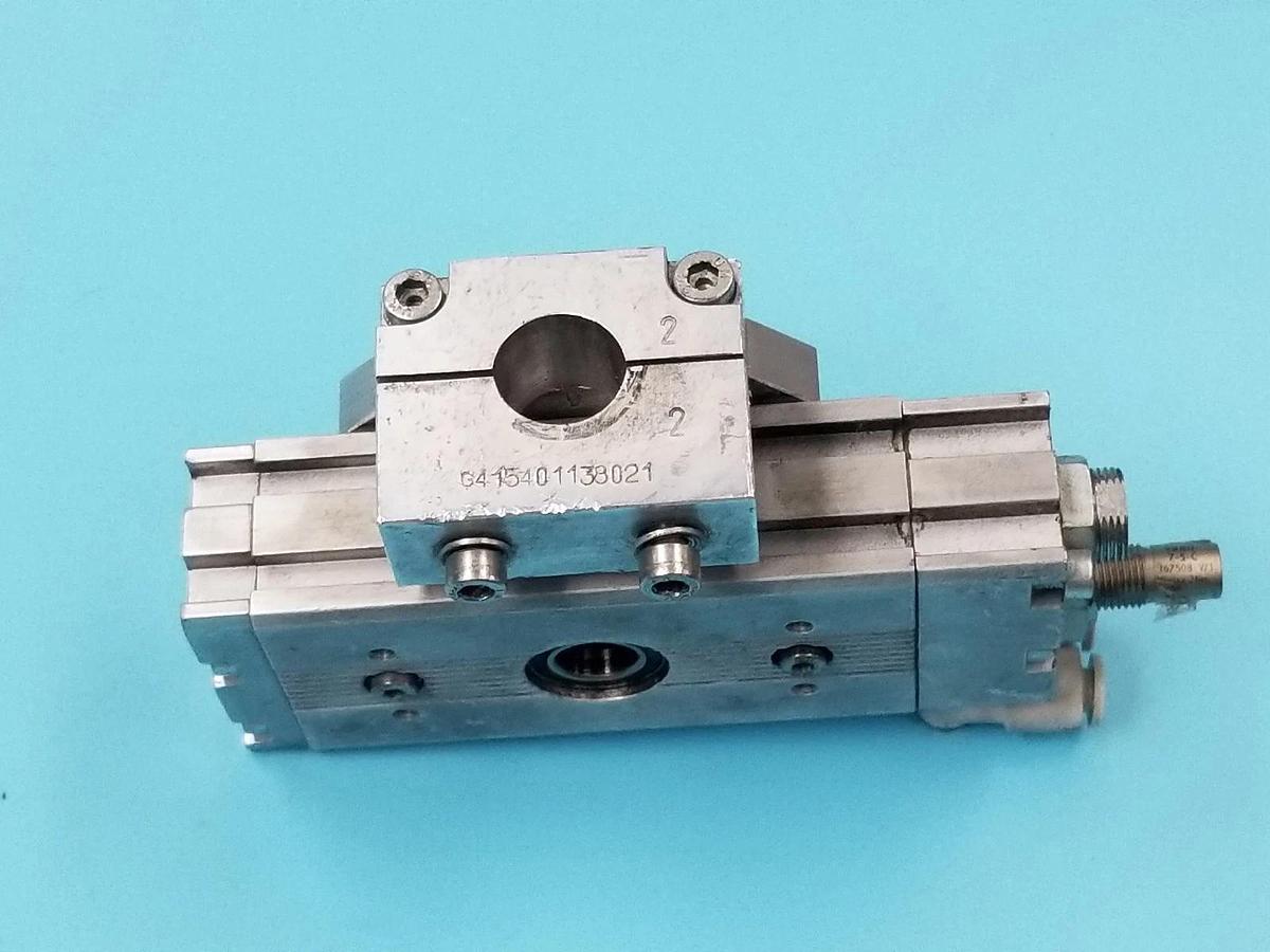 Used FESTO DRQD-15-180-YSRJ-A-AL-ZW SEMI-ROTARY DRIVE 23700486, DRQD15180YSRJAALZW