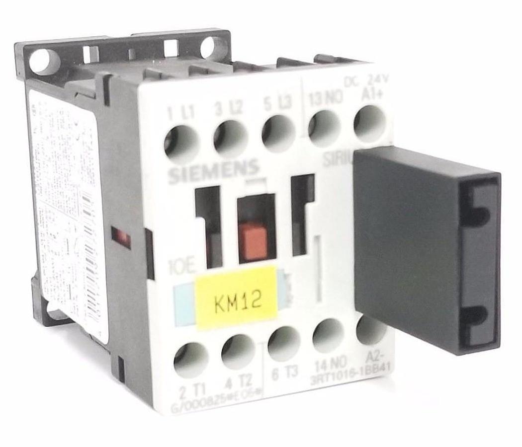 Used SIEMENS 3RT1016-1BB41 CONTACTOR 3ZX1012-0RH11-1AA1