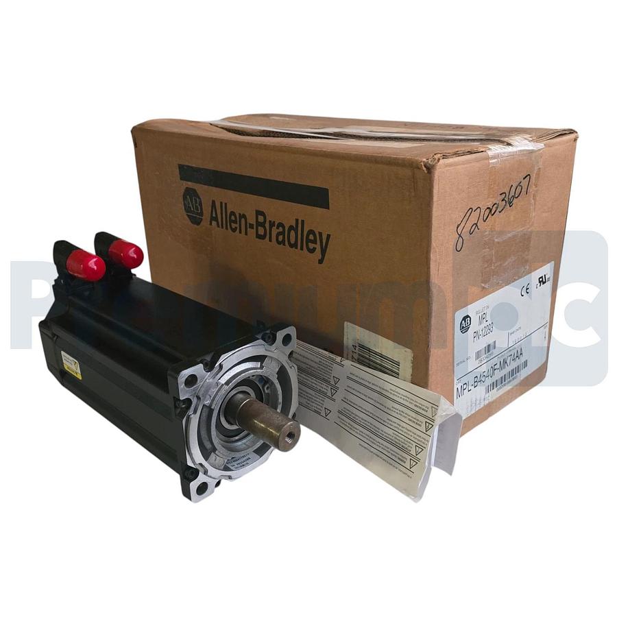 Allen-Bradley MPL-B4540F-MK74AA /A Kinetix MPL Servo Motor 460V w/Brake 24V NSMP