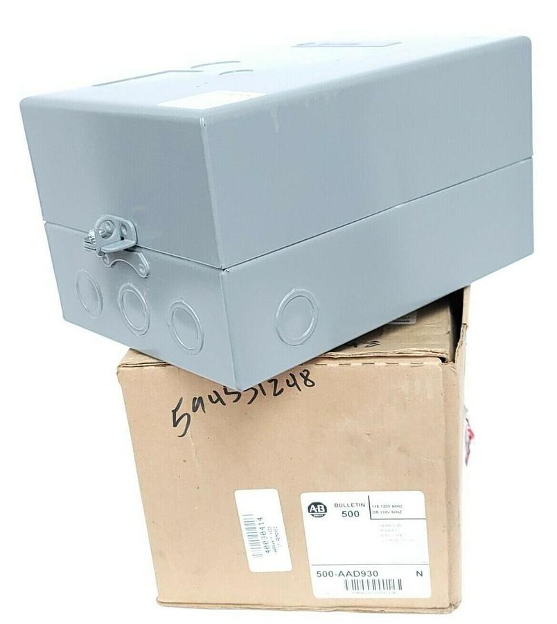 Used NEW ALLEN BRADLEY 500-AAD930 SER. N CONTACTOR SIZE 0 500AAD930