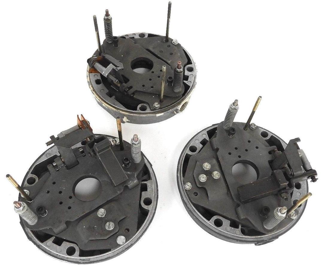 Used LOT OF 3 REXNORD STEARNS BRAKE ASSEMBLY 8-002-529-00 END PLATES