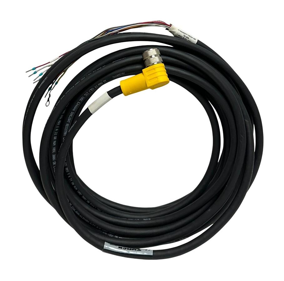 Used TURCK BKWM 19-995-7.4 / U-53004 VERSAFAST CORDSET SINGLE-ENDED FEMALE NSNP