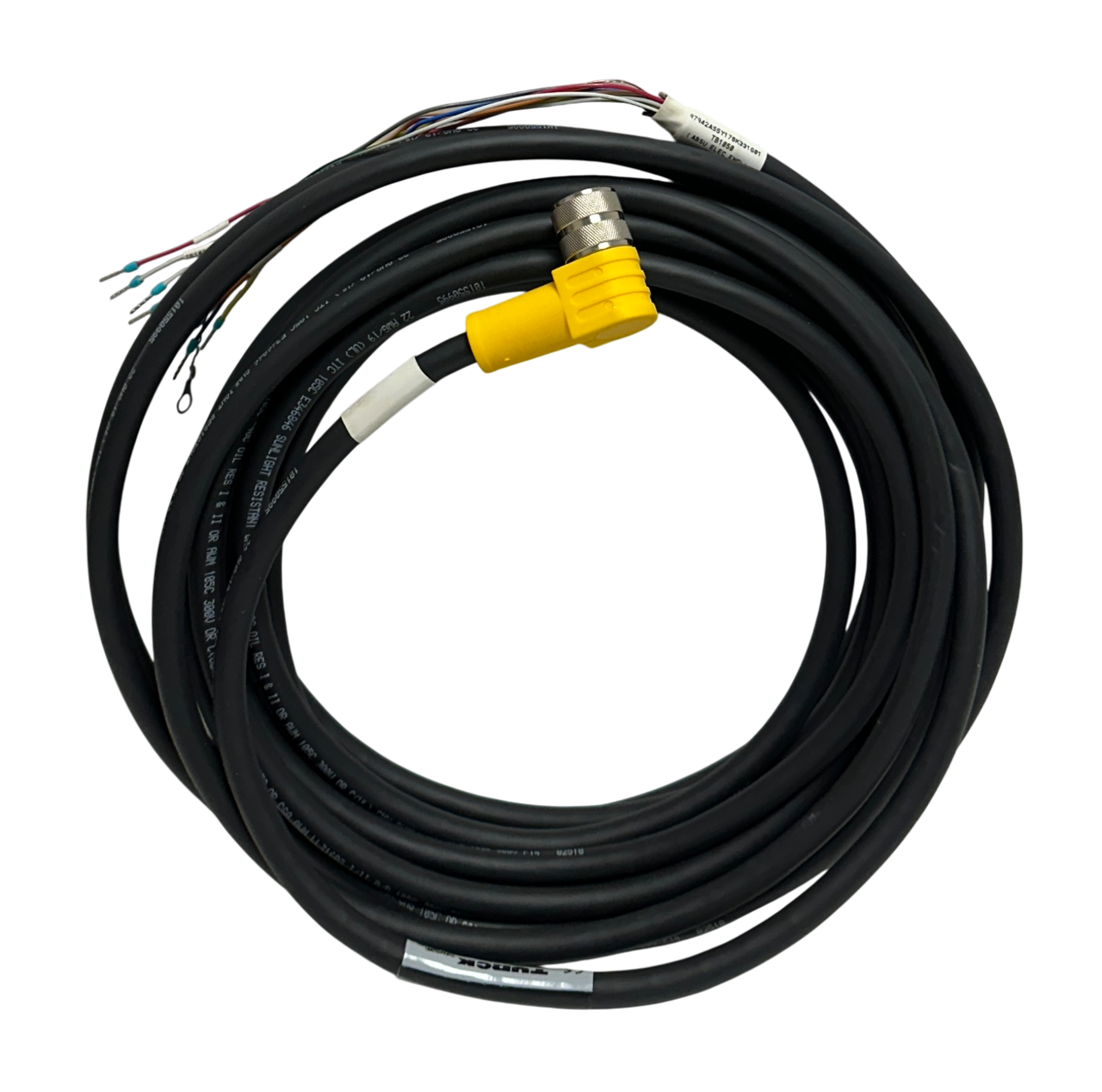 Used TURCK BKWM 19-995-7.4 / U-53004 VERSAFAST CORDSET SINGLE-ENDED FEMALE NSNP