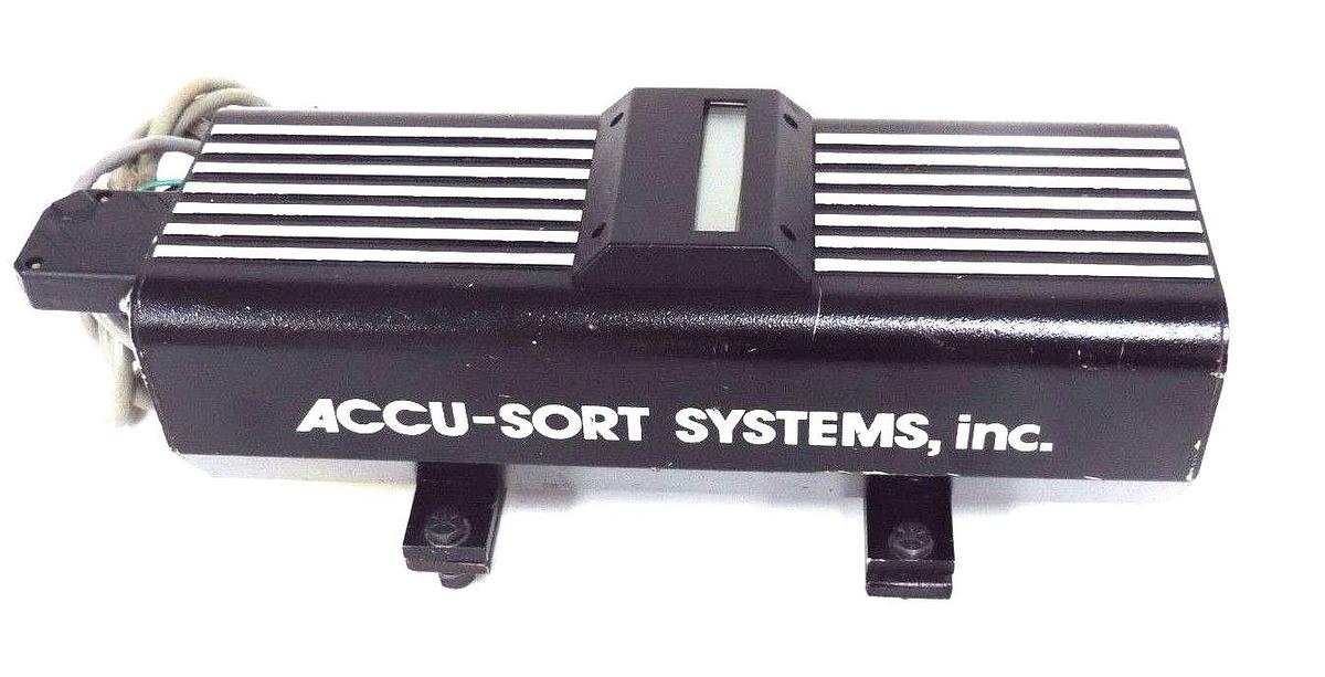 Used ACCU-SORT SYSTEMS MODEL 45L LASER BARCODE SCANNER 120VAC