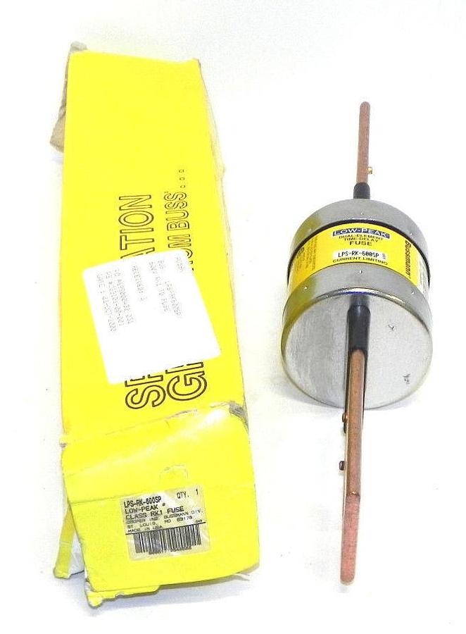 NIB COOPER BUSSMAN LRS-RK-600SP CLASS RK1 FUSE LRSRK600SP