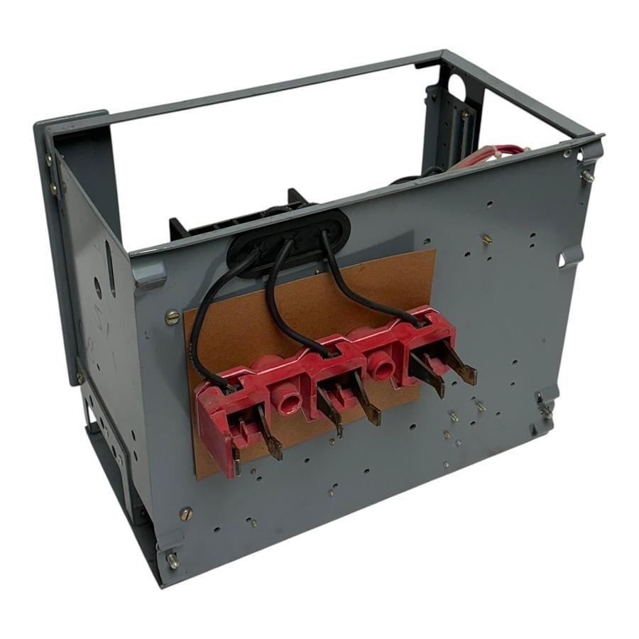 Used Square D 8998 Type NC403 NEMA Size 1 MCC Fusible Starter Bucket 480V 8998-NC403