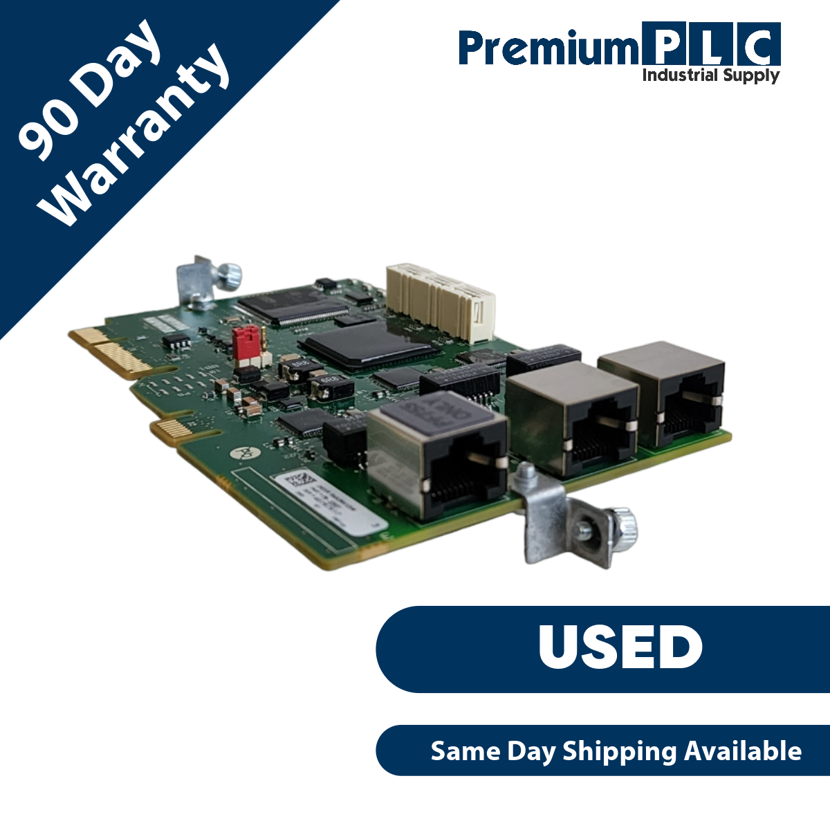 Used USED ALLEN BRADLEY 20-750-ENETR /A PowerFlex Ethernet/IP DUAL-PORT OPTION MODULE