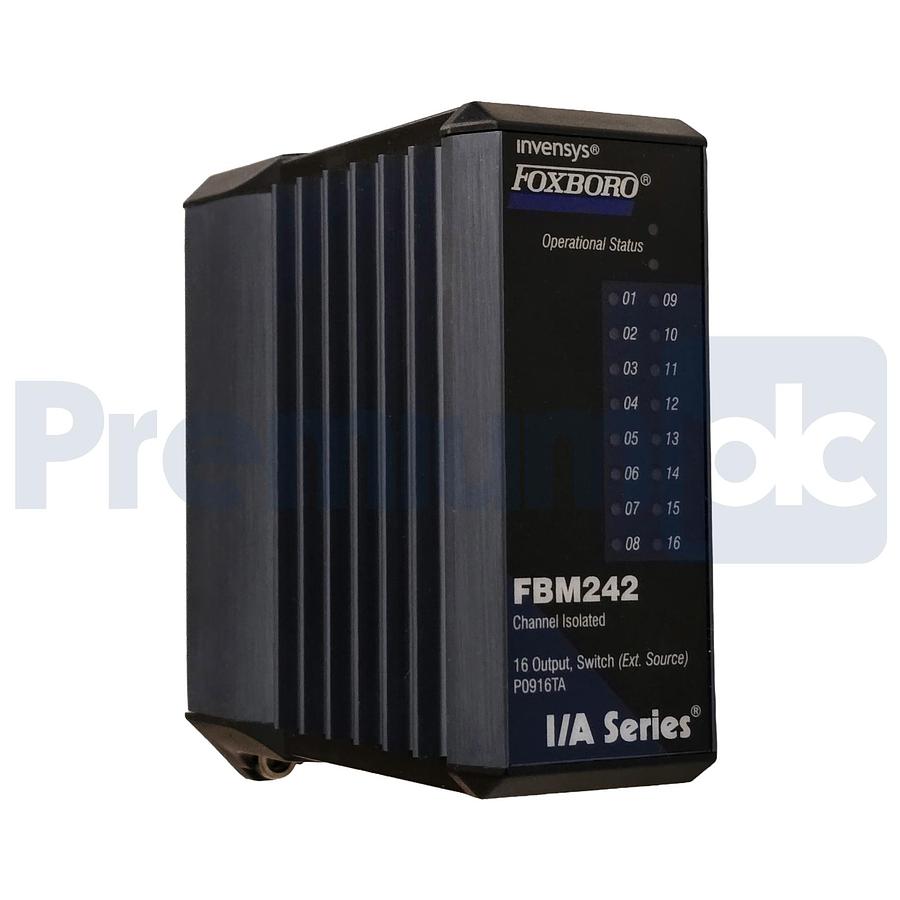 Used Foxboro Invensys P0916TA FBM242 I/A Series 16-Ch Output Module P0916TA-0H NEW