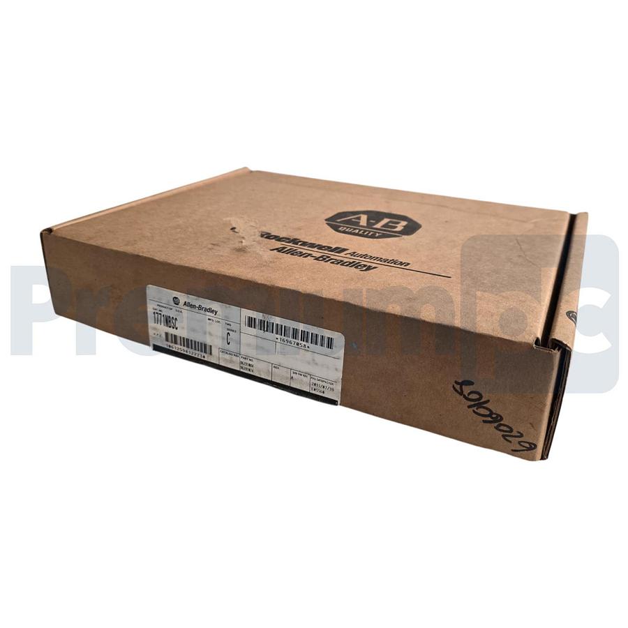 ALLEN BRADLEY 1771-NBSC /C PLC-5 HIGH RESOLUTION ISOLATED ANALOG MODULE 1771NBSC