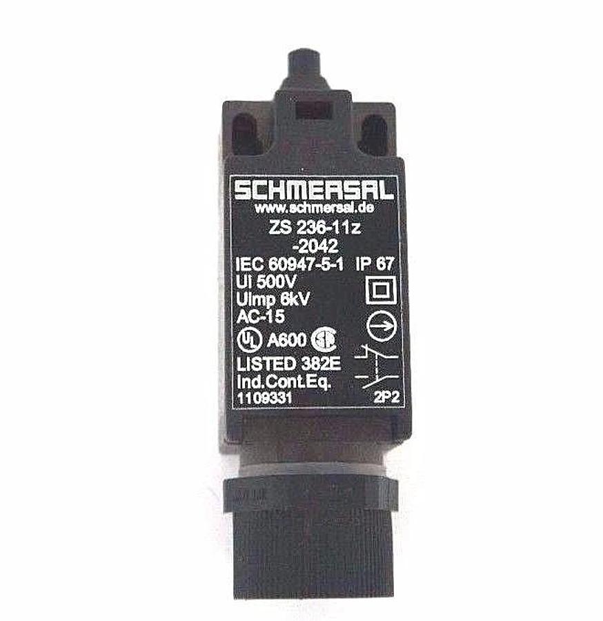 Used SCHMERSAL ZS 236-11Z-2042 SNAP ACTION LIMIT SWITCH ZS23611Z2042