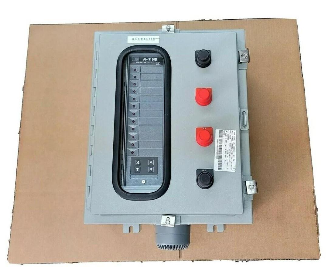 Used NEW RIS AMETEK AN-3196B-A-C-X-HTT-MR-4XWM-NR-CS REFLASH ANNUNCIATOR W/ SOUNDER