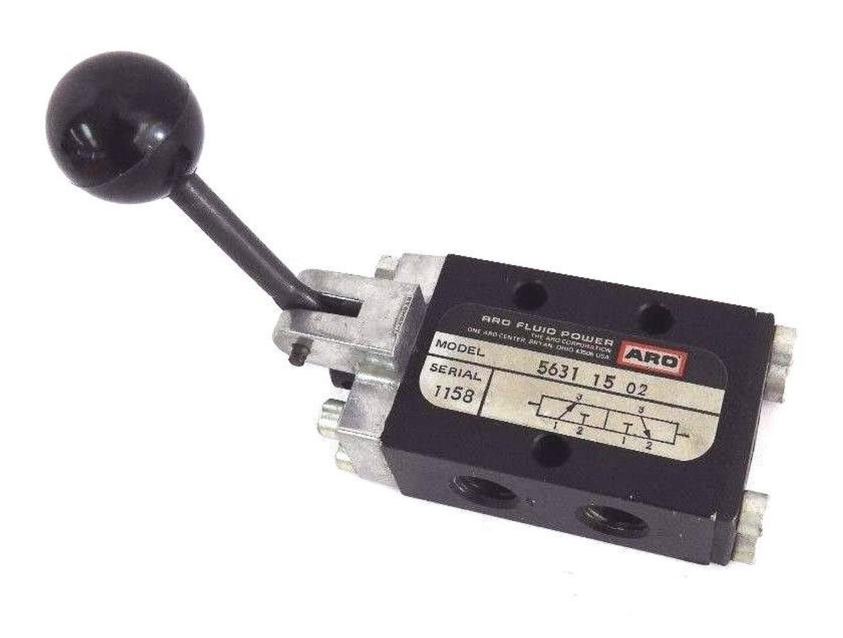 Used NEW ARO 5631-15-02 MANUAL CONTROL VALVE 1/4" NPT, 56311502