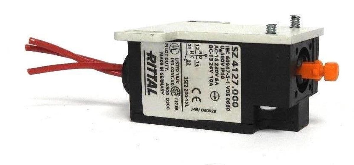 Used RITTAL SZ 4127.000 DOOR SWITCH WITH BRACKET SZ4127000