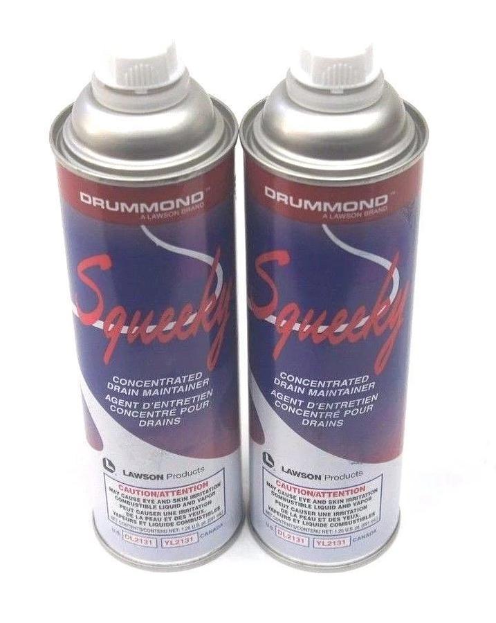 Used LOT OF 2 NEW LAWSON PRODUCTS DL2131 SQUEEKY CONCENTRATED DRAIN MAINTAINER 591 ML