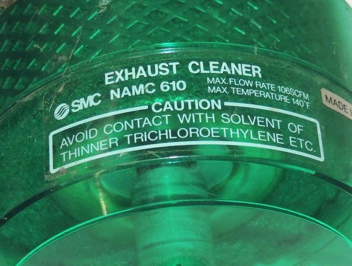 Used SMC NAMC 610 EXHAUST CLEANER 1 NPT NAMC610-N10