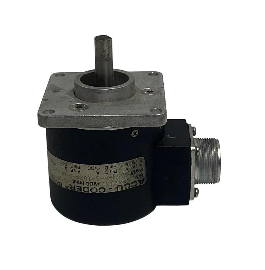 Used ENCODER PRODUCTS 725N-S-S-1024-Q-HV-1-F-N-SY-Y-N ACCU-CODER ENCODER 5-28VDC USNP
