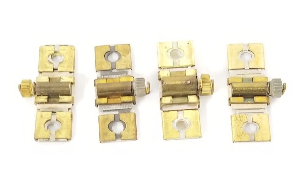Used LOT OF 4 SQUARE D HEATER ELEMENTS B9.10, B15.5, B3.00, B3.30